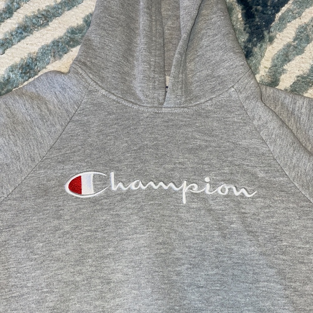 Gray champion hoodie - Picture 2 of 7